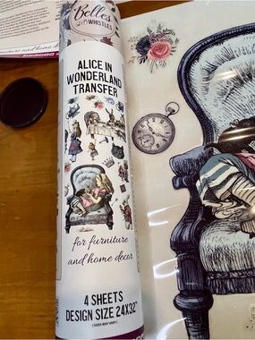 Dixie Belle Belles & Whistles Alice in Wonderland Transfer Part 1 Bundle